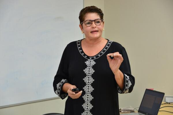 Sheila Baez, primera doctora en Ciencias Sociales del INTEC
Foto: fuente externa