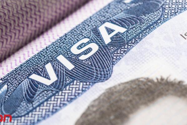 Imagen de la portada de la visa de los Estados Unidos. Foto: Fuente externa