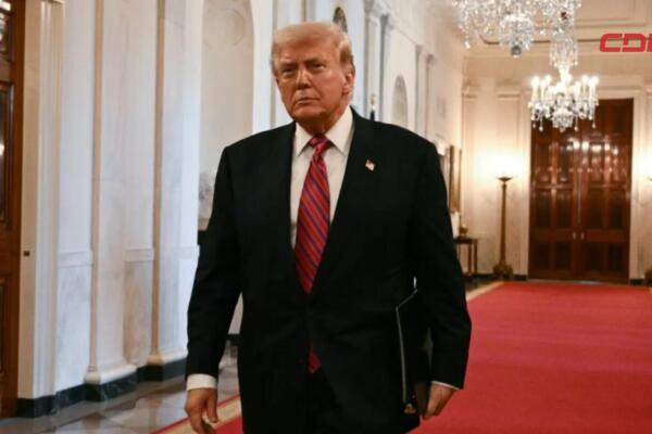 Donald Trump, presidente de los Estados Unidos. 