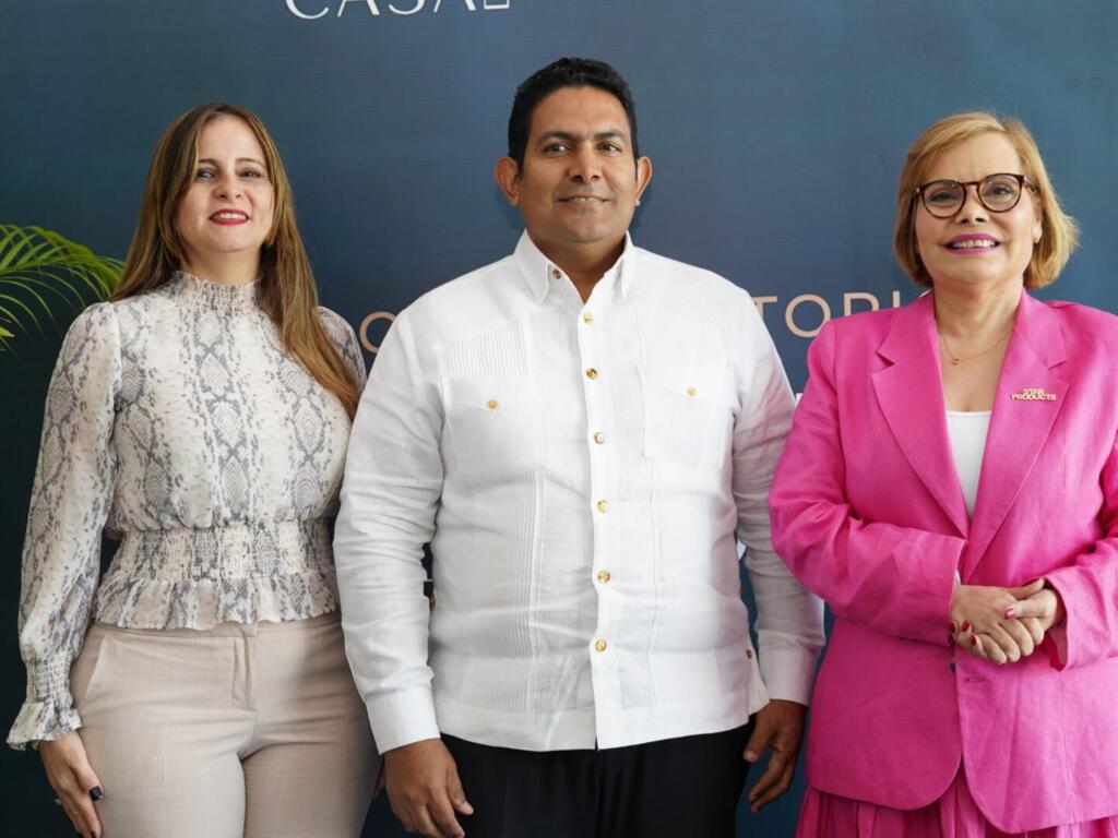 Wendy Chahin, Wascar Lorenzo y Rommy Grullon