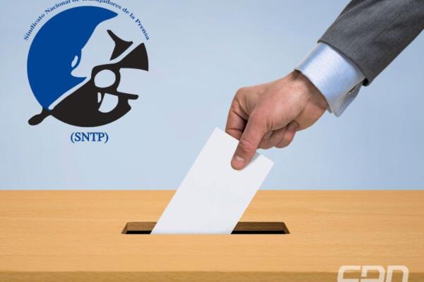 La Comisión Electoral del Sindicato Nacional de Trabajadores de la Prensa (SNTP) realizó este martes una rueda de prensa