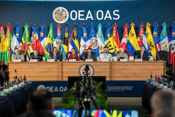 La ministra de Interior y Policía de la República Dominicana, Faride Raful, hizo un llamado a los países de la región a consolidar una transformación policial profunda. Foto: fuente externa