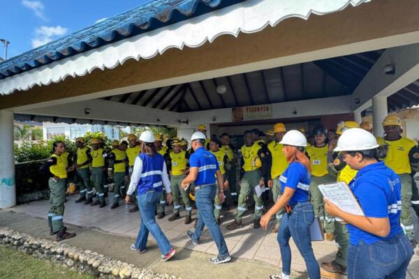 Onesvie participó de manera destacada en el simulacro de terremoto de magnitud 7.0 en Puerto Plata.