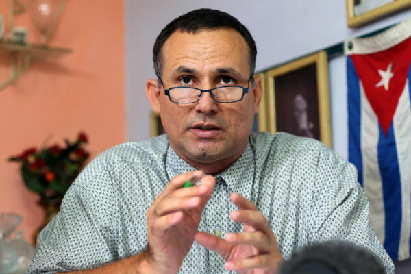 Fotografía de archivo del opositor cubano, líder de la Unión Patriótica de Cuba, y miembro de la Mesa de Unidad de Acción Democrática, José Daniel Ferrer