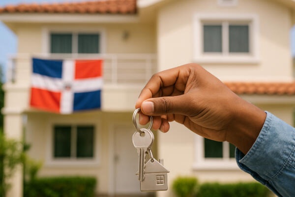 Llaves de una vivienda en manos de un inquilino en República Dominicana