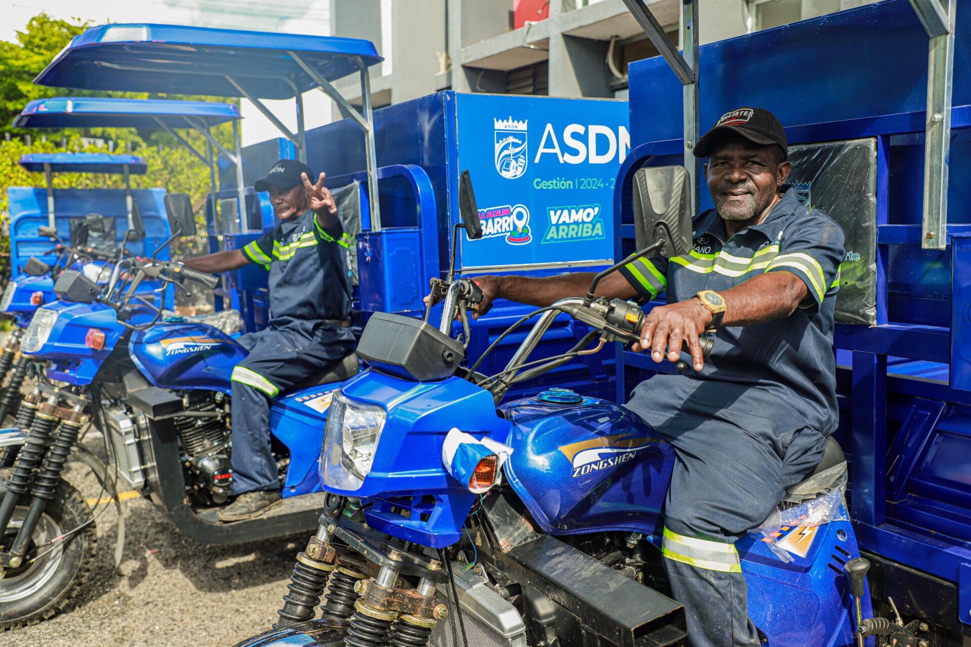 ASDN integra 20 moto-basuras a recogida de desechos sólidos