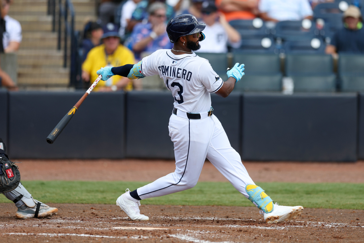 Junior Caminero se une a Albert Pujols en exclusiva marca