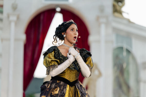 Nathalie Peña-Comas durante su participación en la  Vienna Opera Summer
 