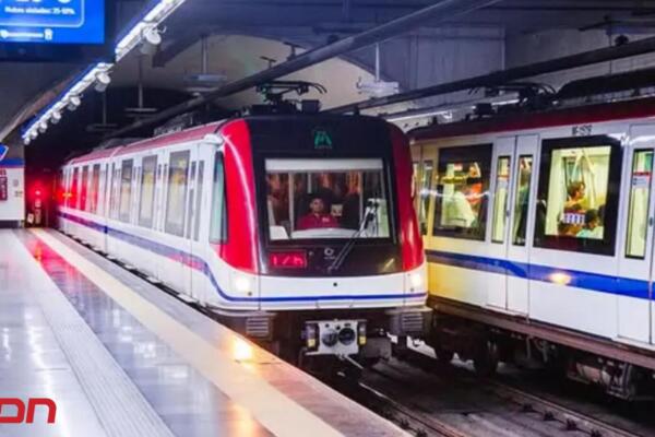 Una de las estaciones del Metro de Santo Domingo. Foto: CDN