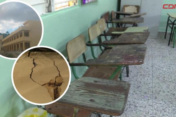 Año escolar inicia en Santiago, pero Puñal queda rezagado por escuelas en mal estado.
