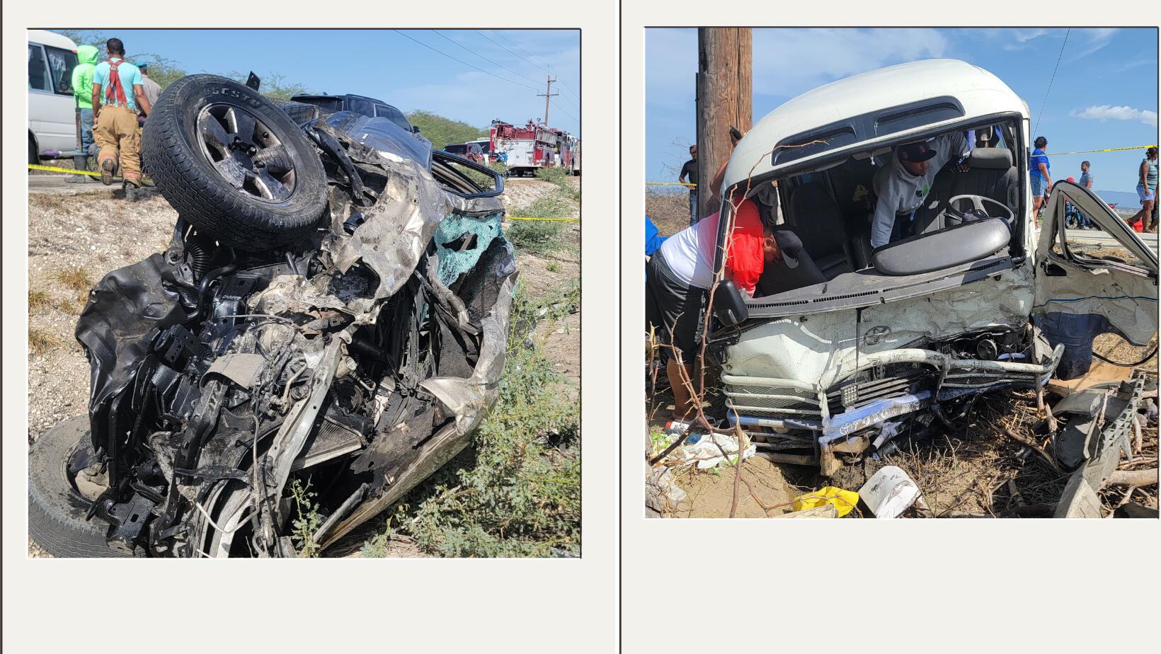 Accidente que dejó un muerto y heridos