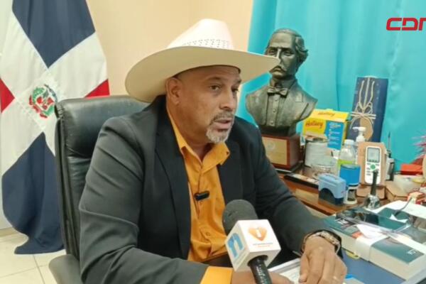 Santiago Riverón, alcalde del municipio fronterizo de Dajabón.