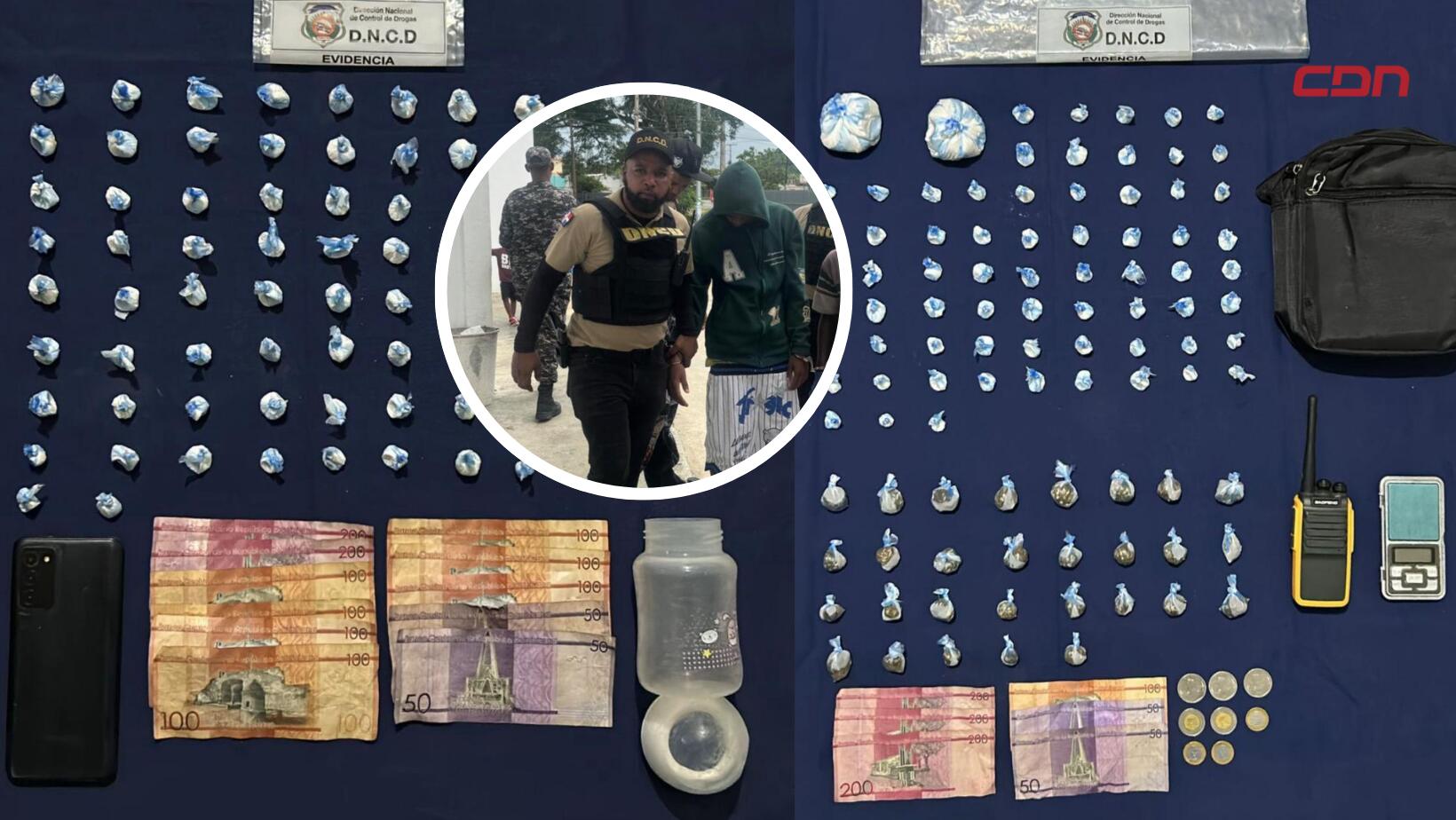 Amplio operativo de la DNCD en Sabana de la Mar