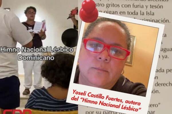 Autora del “Himno Nacional Lésbico”, Yoseli Castillo Fuertes, aclaró su intención creativa y lamentó la malinterpretación de la acción. FOTO: CDN Digital con elementos externos.