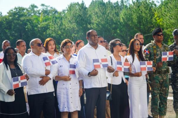 Autoridades conmemoran el 162 aniversario del Grito de Capotillo en Dajabón. Foto: fuente externa