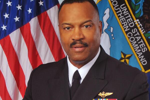 Almirante Alvin Holsey, jefe del Comando Sur de los Estados Unidos. Foto: Fuente Externa.
