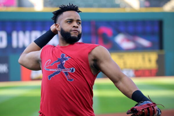 Santana ha visto su tiempo de juego reducirse en las últimas semanas, ya que el equipo se ha inclinado por Kyle Manzardo y C.J. Kayfus (el prospecto Nro. 4 de Cleveland, según MLB Pipeline) en la primera base. Santana fue titular en 86 de los 95 partidos de los Guardianes antes del receso del Juego de Estrellas. Ha sido titular en 22 de 35 desde el receso.