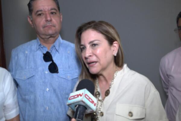 Carolina Mejía, alcaldesa del Distrito Nacional.