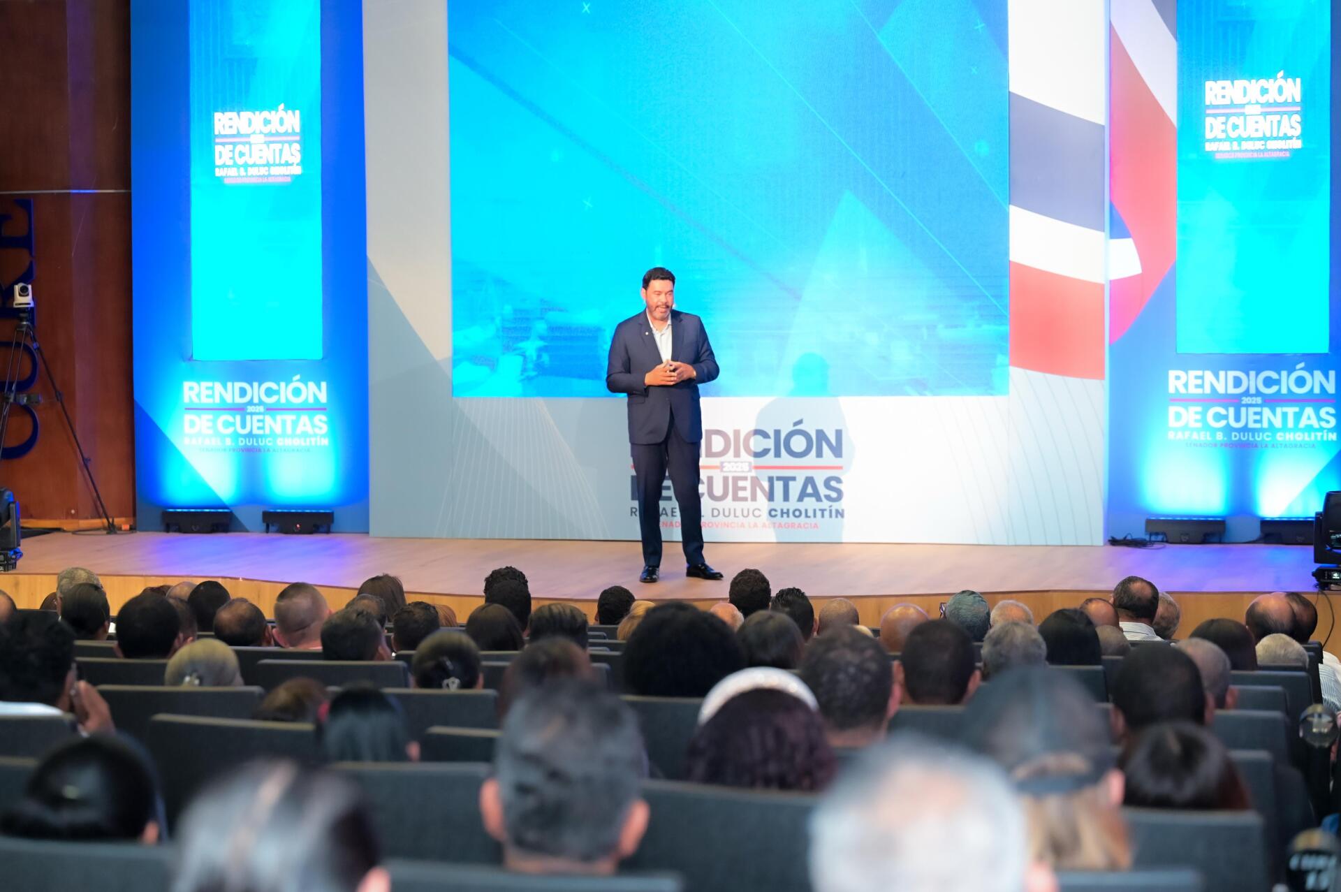 El senador Rafael Barón Duluc presentó su rendición de cuentas 2024-2025, destacando 48 iniciativas legislativas, logros para La Altagracia y la elevación de Verón–Punta Cana a municipio.