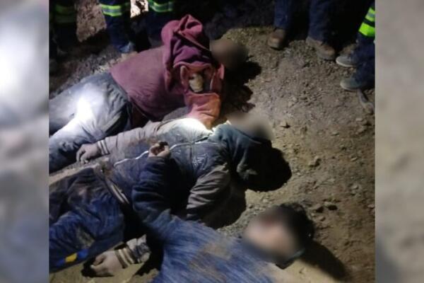 Cinco mineros mueren aplastados tras derrumbe en una mina de oro en Bolivia