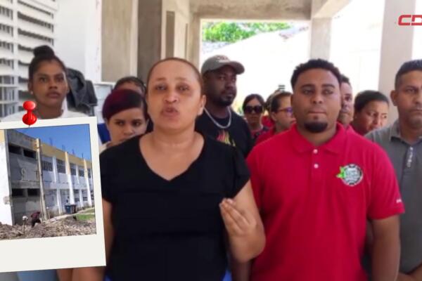 Los representantes de la comunidad educativa señalaron que esta situación afecta de manera directa a los estudiantes de la zona.