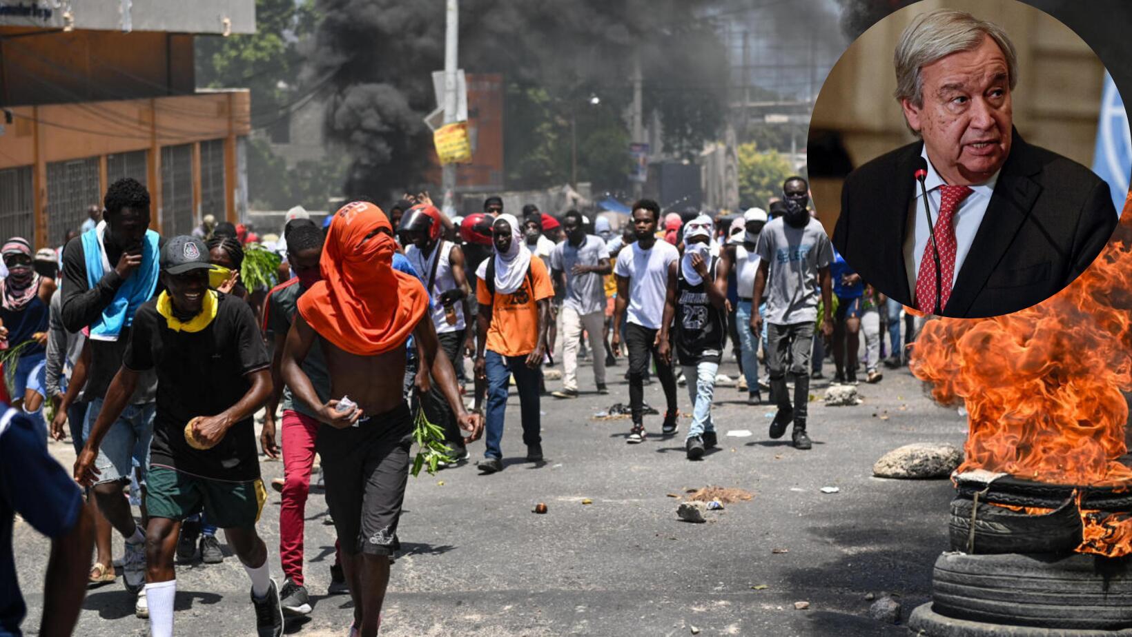 Los haitianos enfrentan una "tormenta perfecta de sufrimiento", dice el jefe de la ONU