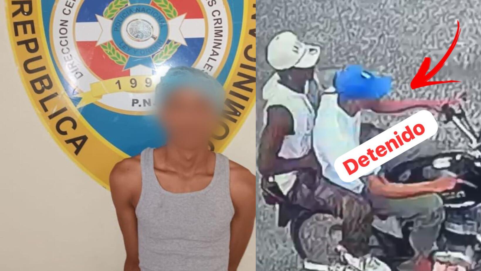 Detenido presunto delincuente por robo