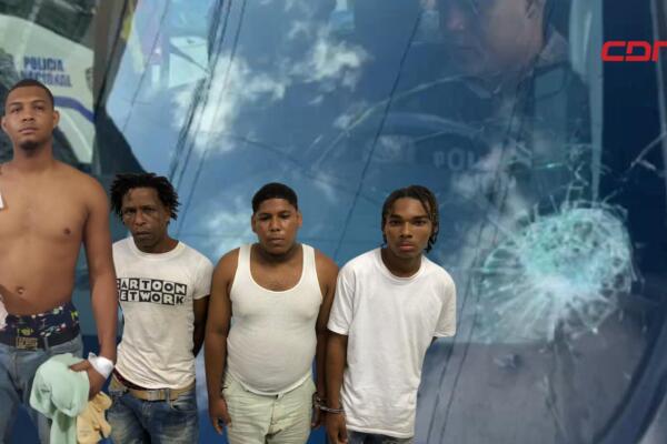 Los arrestados son Dremi Santiago Martínez, José Alberto Uriel Ramírez, Florentino Deroche y Eric Saúl Cordero.
