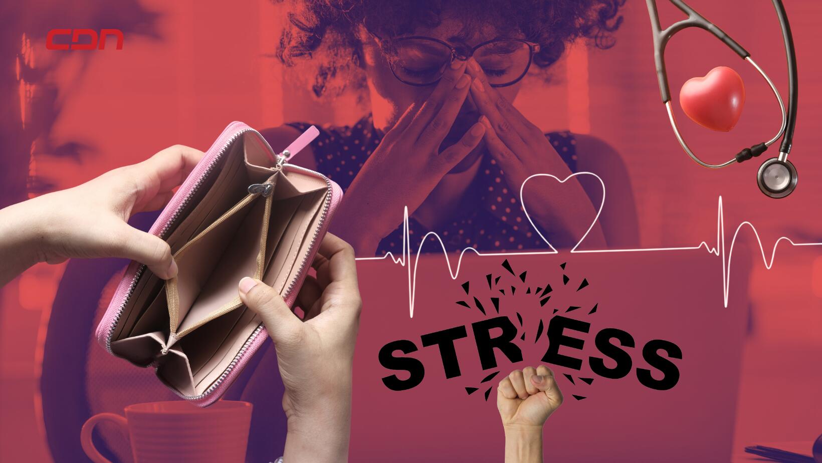 Estrés por las deudas puede provocar infartos