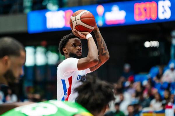 Jean Montero expulsado del partido de cuartos de final frente a Brasil, por falta anti deportiva, FIBA Americup