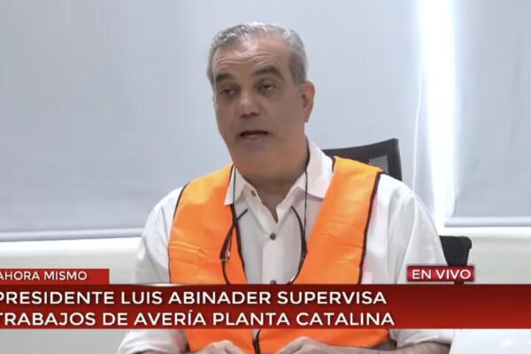 Luis Abinader ofrece detalles en Punta Catalina