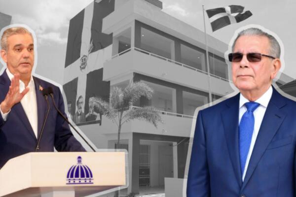 Presidente Luis Abinader y expresidente Danilo Medina. (Foto: CDN Digital)