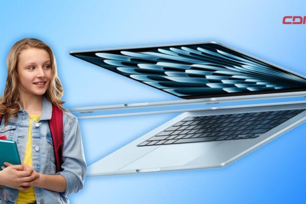 La MacBook Air 13 es superligera y tiene poco más de un centímetro de grosor.