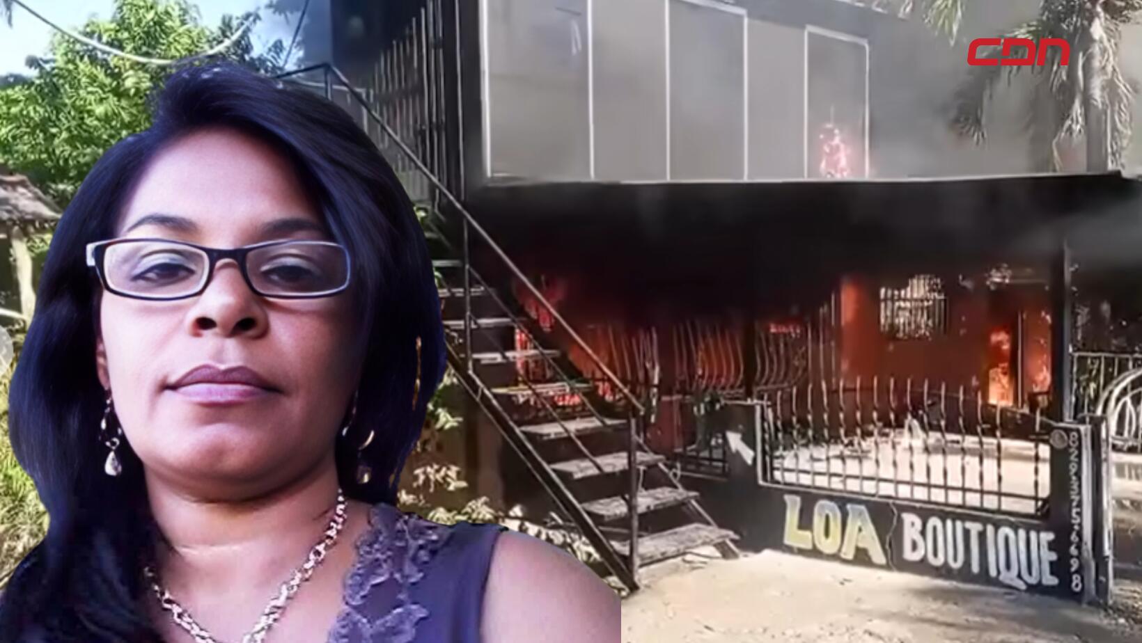 Mujer muere en incendio en su vivienda en Puerto Plata