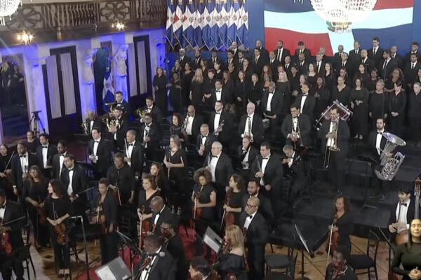 Orquesta Sinfonica Nacional en el Palacio Nacional
Foto: CDN Digital