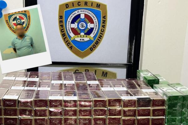 El detenido, identificado como Genaro Hernández Rosario, fue apresado en la sección Las Canas.