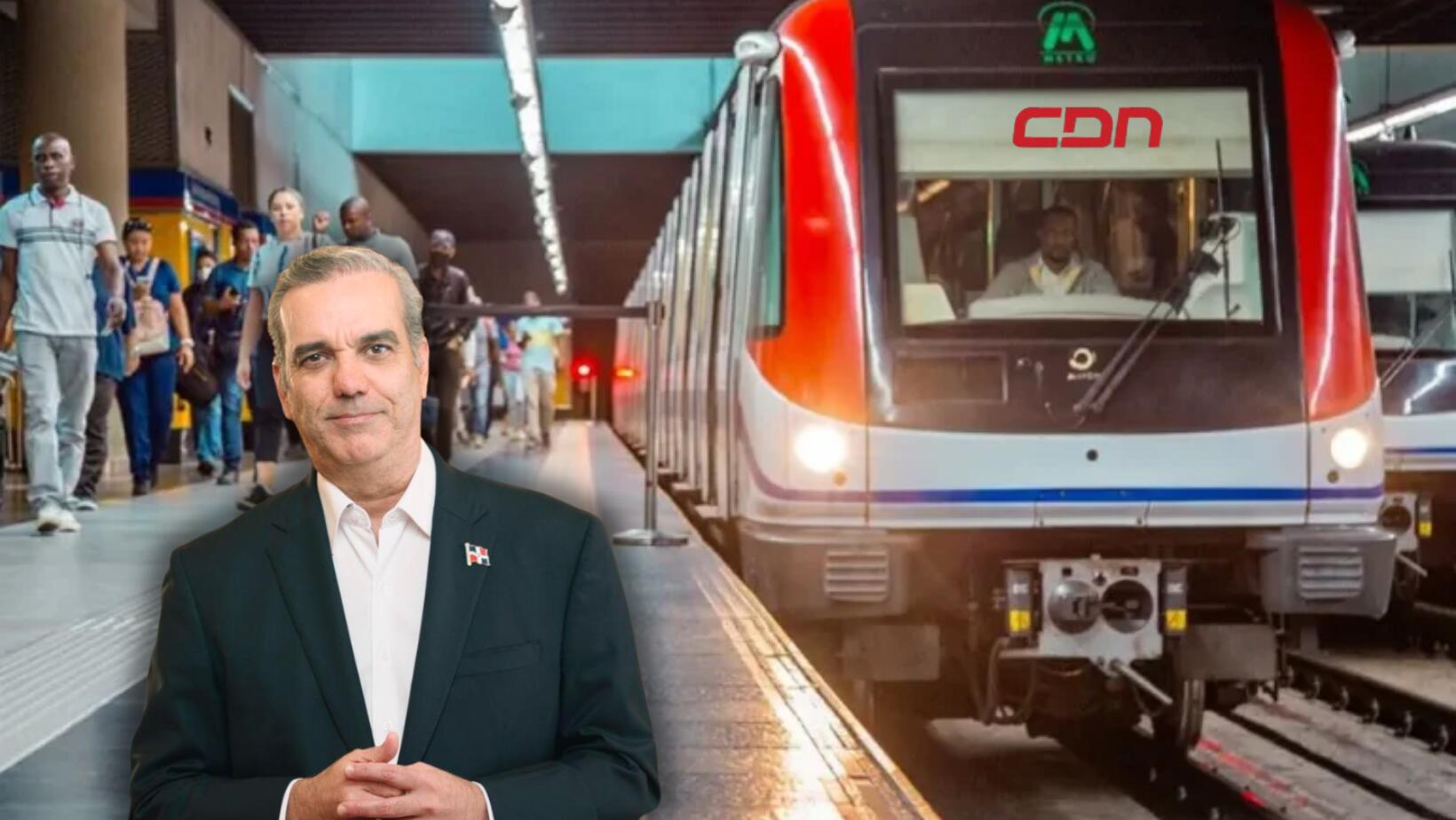 Presidente Abinader pondrá en funcionamiento trenes de seis vagones para la Línea 1 del Metro