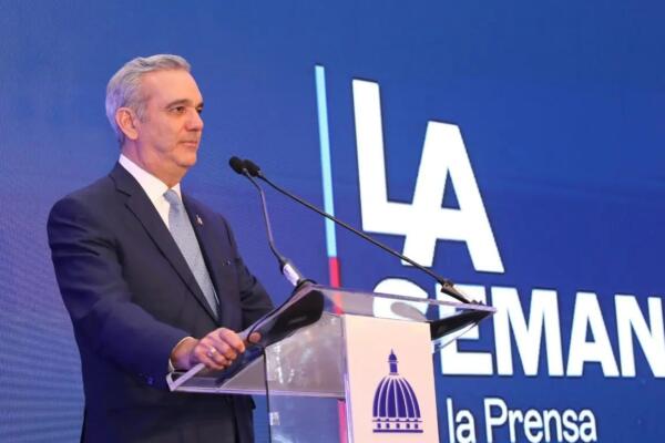 Luis Abinader, presidente de la República Dominicana. 