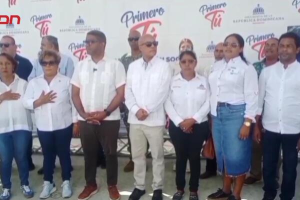 El alcalde de Pantoja, Fidel de los Santos, agradeció la inclusión de la localidad en el programa.