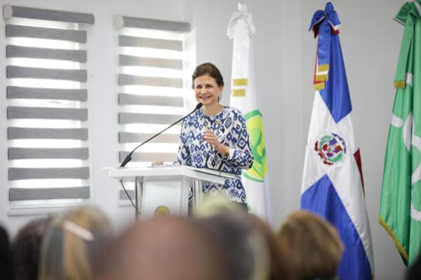 Raquel Peña, vicepresidente de la República Dominica. 