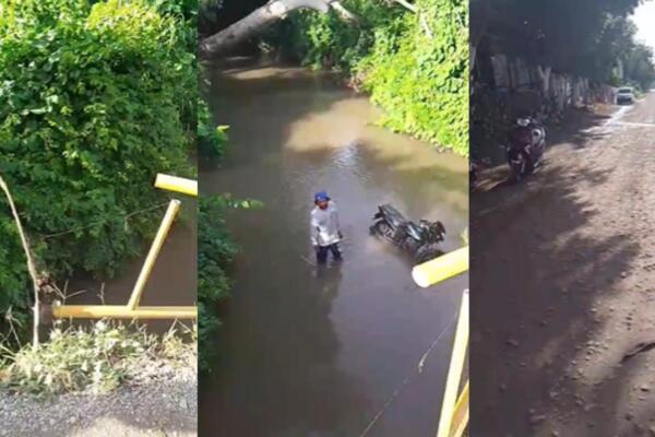 Residentes en comunidades de San Juan piden intervención de las autoridades por deterioro de puente y malas condiciones de calle. 