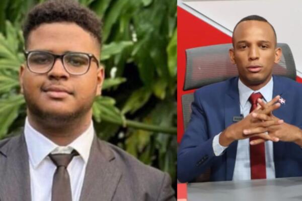 Abel Ricardo Santos y el periodista Edward Ramírez, jóvenes detenidos en destacamentos y a los cuales no le permitieron una llamada.
