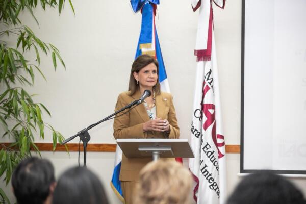 Raquel Peña, vicepresidenta de la República Dominicana. FOTO: fuente externa