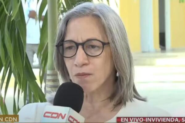 Viceministra de Educación, Ancell Scheker
Foto: fuente externa