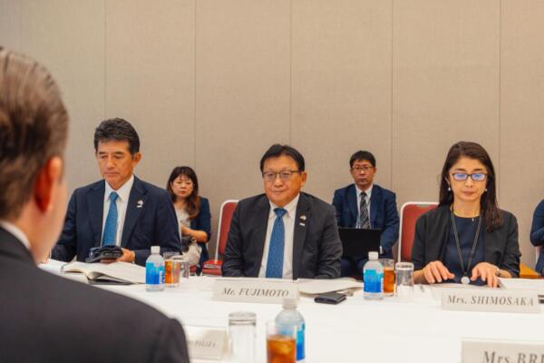 El ministro José Ignacio Paliza busca fortalecer lazos diplomáticos con Japón. (Foto/ Ministerio de la Presidencia)