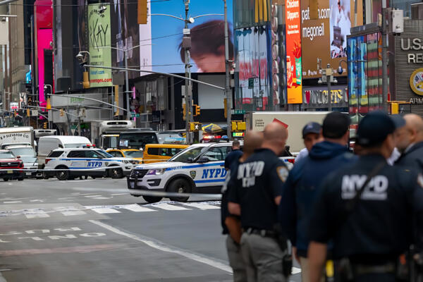 Se reportó una amenaza de bomba en la plaza más importante de Nueva York