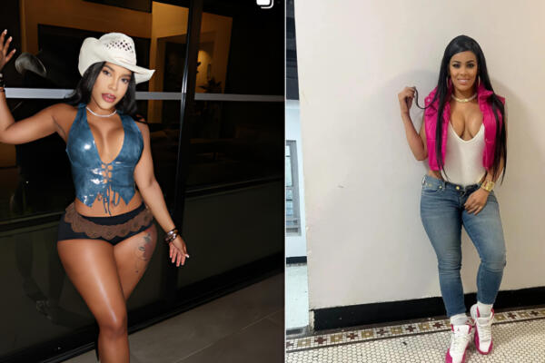 Ariela La Langosta (izq) y Charlotte Rodríguez (der), las dos bailarinas dominicanas asesinadas