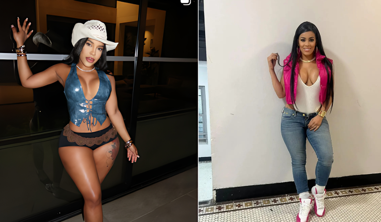 Ariela La Langosta (izq) y Charlotte Rodríguez (der), las dos bailarinas dominicanas asesinadas