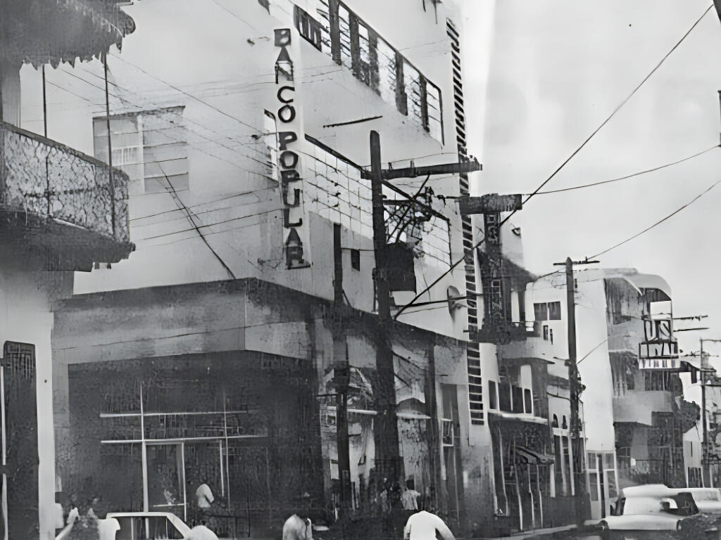 Banco Popular. La primera oficina en la Isabel la Católica