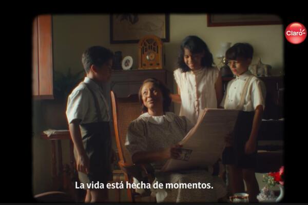 Claro celebra su 95 aniversario con emotiva campaña. FOTO: captura del video Claro